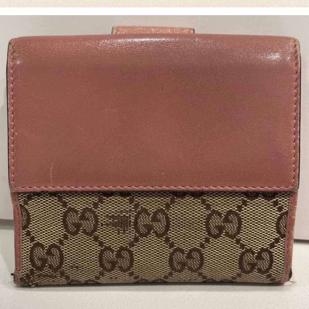 Gucci Wallet more life left Vintage . Cards money id holder heart icon luxury - Picture 4 of 14